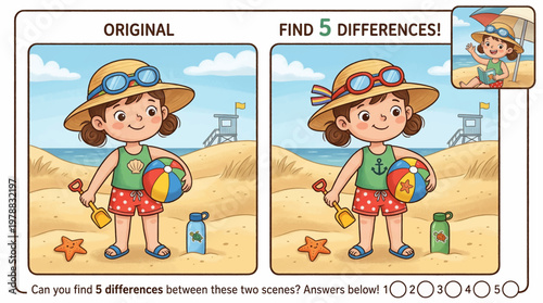 Two cartoon characters comparing their different sizes and abilities in a desert setting