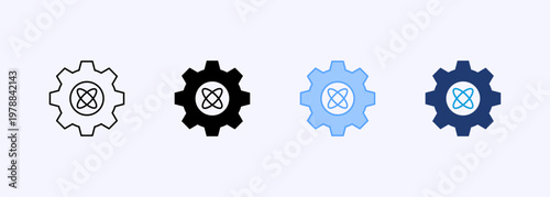 Capabilities Icon Set Multistyle Various Collection Element For Design