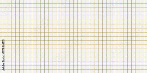 Light blue grid lines on Light brown grid checkered white paper sheet texture seamless pattern white background