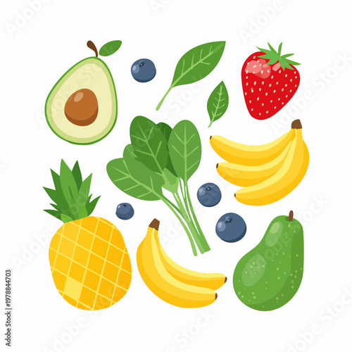 Smoothie Zutaten Set