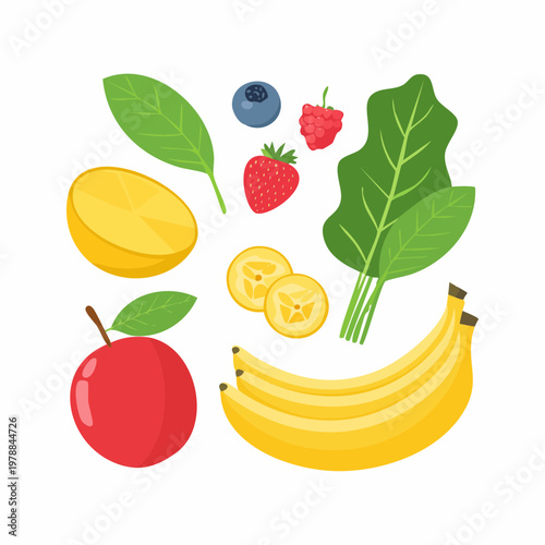 Smoothie Zutaten Set