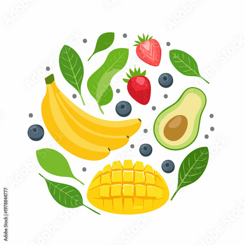 Smoothie Zutaten Set