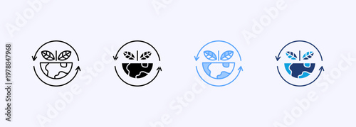 Restoration Icon Set Multistyle Various Collection Element For Design