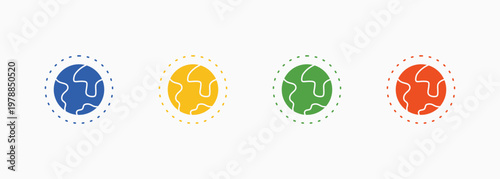 Atmosphere Icon Set Color Multiple Style Collection Element For Design