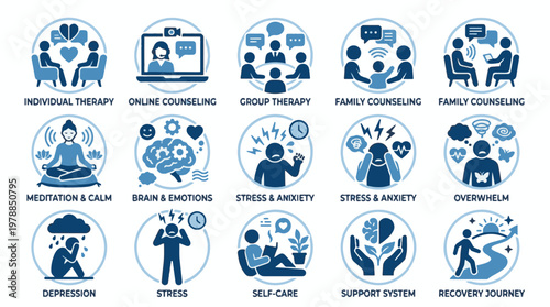 A vibrant stylized illustration of a smiling diverse group of people enjoying a picnic in a lush green park with colorful flowers and trees on a sunny day with a clear blue sky