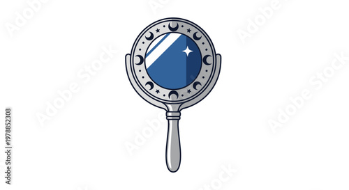 An old stone door with a glowing keyhole.