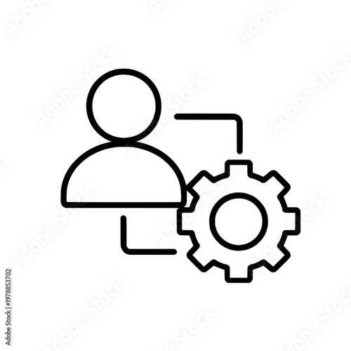 Empty space on transparent background silhouette