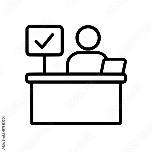 Empty space on transparent background silhouette