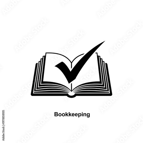 Bookkeeping and accounting checklist concept.