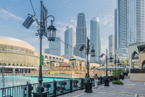 Obraz na płótnie Dubaj,centrum