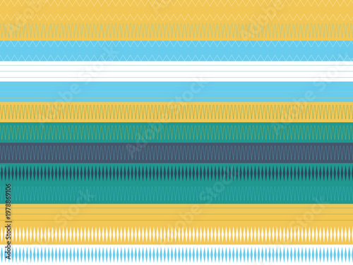 Traditional Tribal Geometric Ornament Ethnic Pattern Design