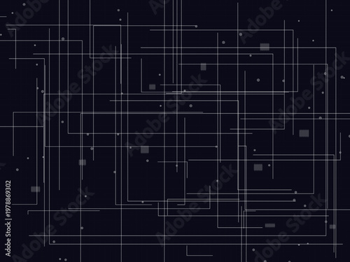 Electronic PCB Pattern Futuristic Digital Design Backdrop