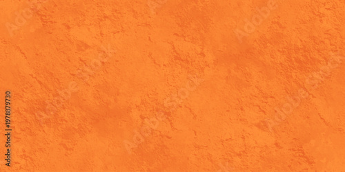 Vintage orange wall background with a grungy old wood texture and aged paper pattern on a rough antique surface