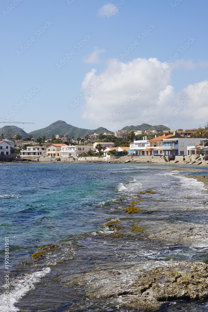 Fototapeta premium Cabo de Palos village not far from Cartagena, Spain