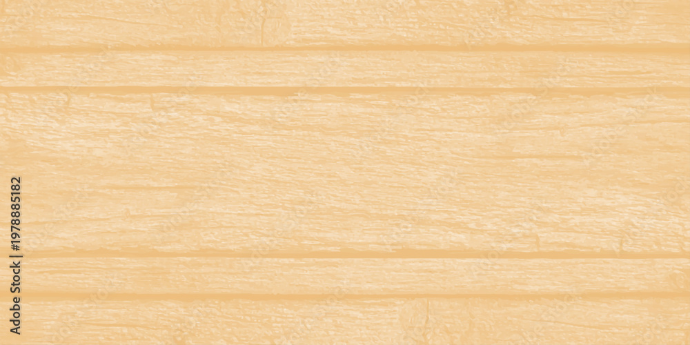 Naklejka premium Natural old brown wooden board background with a textured grain pattern on a rustic timber plank surface