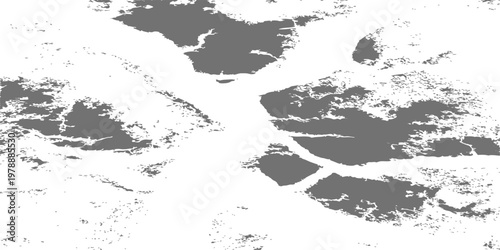 abstract black and white distressed texture of cracked earth and peeling paint for grunge background designs