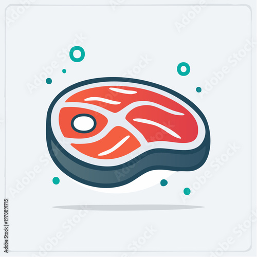 Steak Icons minimalistisch