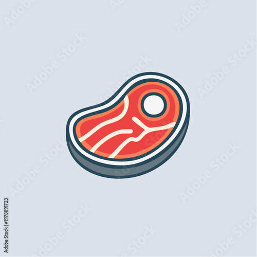 Steak Icons minimalistisch