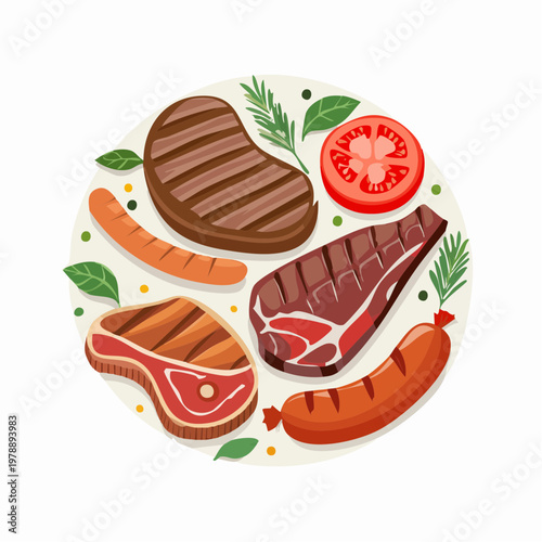 Grillfleisch Set (BBQ)