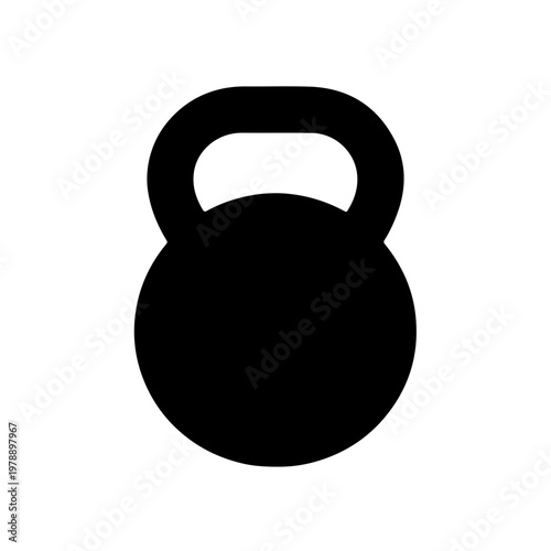 Kettlebell isolated on white background