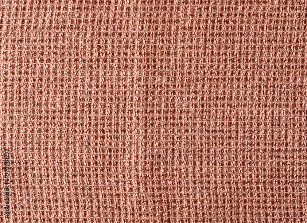 Fototapeta premium crumpled textile, terry cloth background and texture, pattern