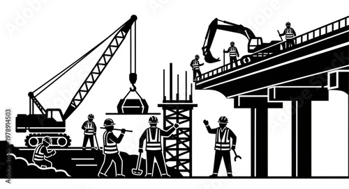 silhouette of the city of the city