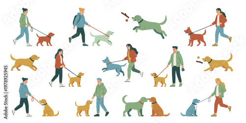 People and Dogs Together: Diverse Interactions and Activities with Canine Companions