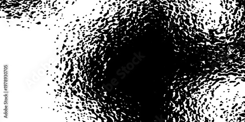 Grunge cement texture. Old scratched concrete wall bg, dotted grunge brush effect, obsolete textured concrete background, vector illustration