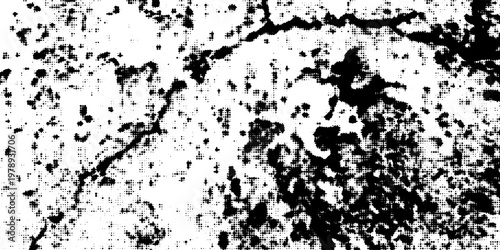 Grunge cement texture. Old scratched concrete wall bg, dotted grunge brush effect, obsolete textured concrete background, vector illustration