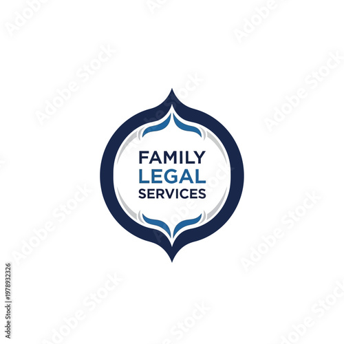 Family legal services logo design.