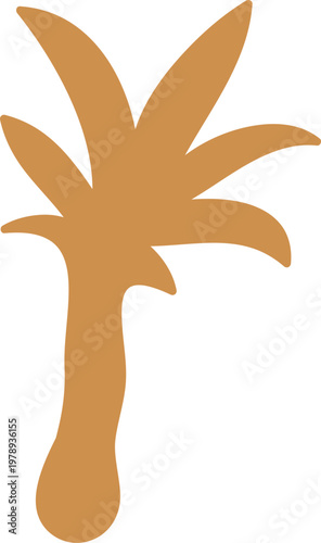 Palm Tree Silhouette Tropical Shape