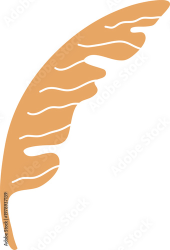 Palm Leaf Silhouette Botanical