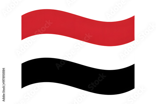 Free Download Waving flag of Yemen for national pride projects, patriotic designs, or international event promotions, a symbol of Yemeni identity and heritage - GFXLoad