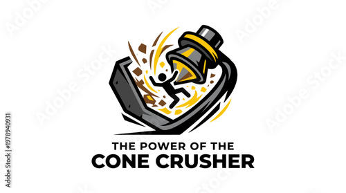 Cone Crusher Symbol Power and Destruction