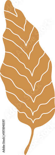 Leaf Silhouette Tropical Botanic