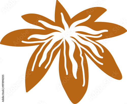 Tropical Leaf Silhouette Botanical