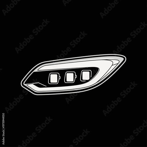 Car Air Vent Outlet.