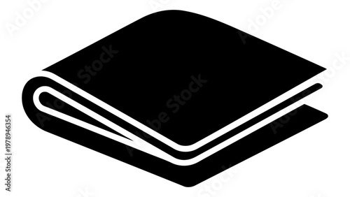 Jewelry cleaning cloth icon isolated on white background