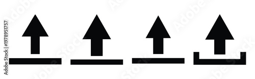 upload icon silhouette icon set, black color and white background