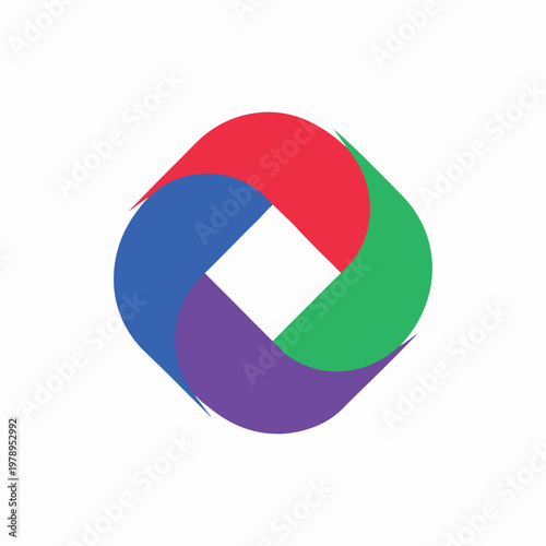 Ribbon Icon Flat Modern Vector Illustration