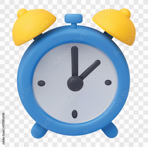 Sleep and Bedtime Routine Vector Icon Set | 3D icon set | alarm clock