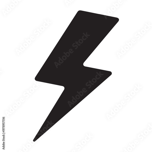 Power Icon, Lightning Power Icon