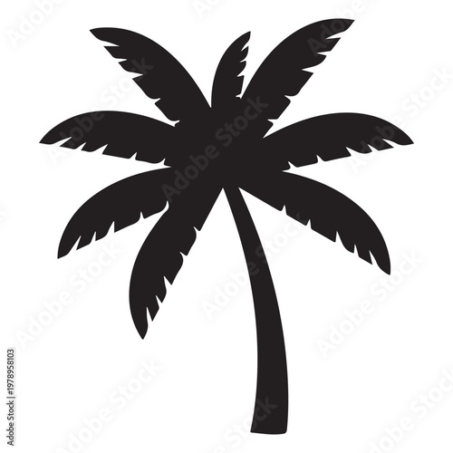 Palm icon  isolated sign symbol vector illustration.