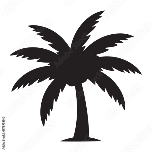 Palm icon  isolated sign symbol vector illustration.