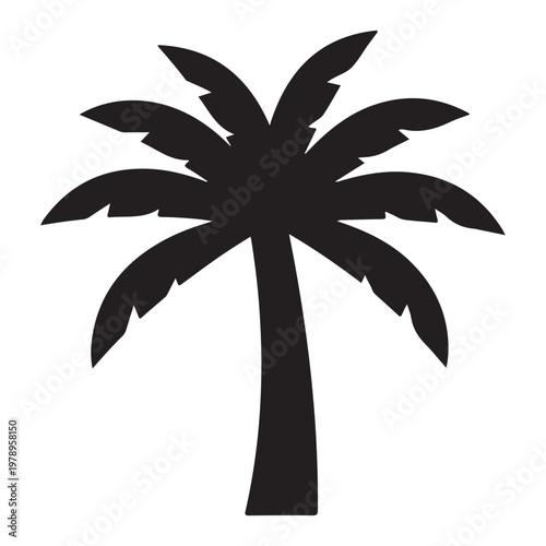 Palm icon  isolated sign symbol vector illustration.