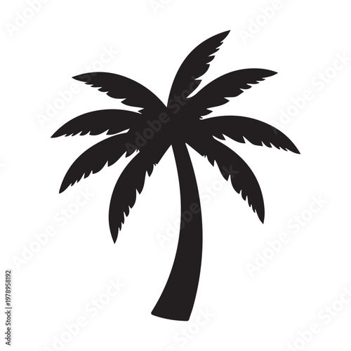 Palm icon  isolated sign symbol vector illustration.
