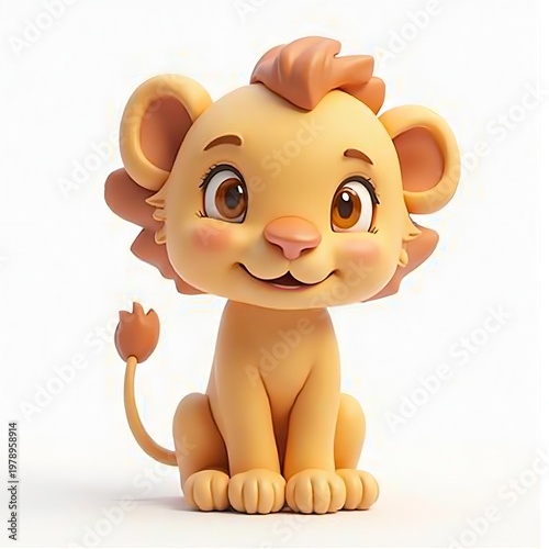 やさしい印象のライオネスキャライラスト