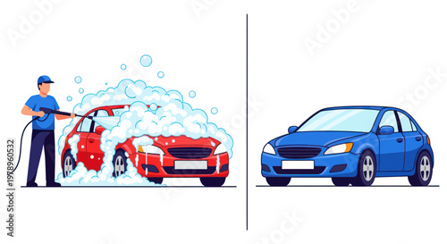 Car Wash Service vs Clean Car
