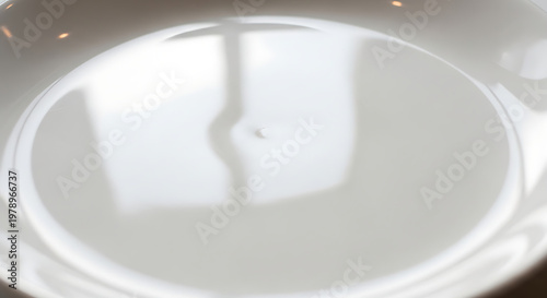 Clean Ceramic Bowl Texture