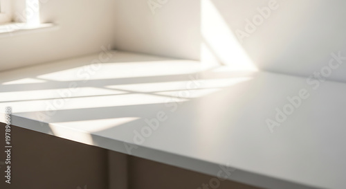 Sunlit Surface With Shadows